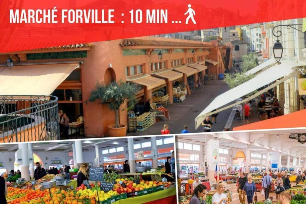 Cocoon Center - Rue D'Antibes - 200M Plage- Clim - Wifi - Unique Канны Экстерьер фото